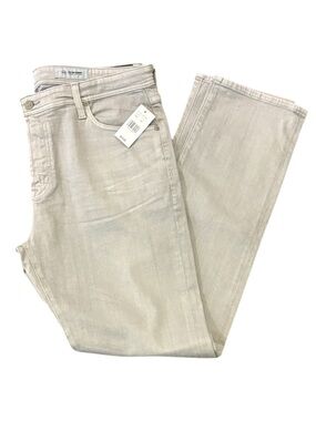 🔥 NWT 💥 AG Adriano Goldschmied Light Gray - The Everett - Straight Jeans 38R